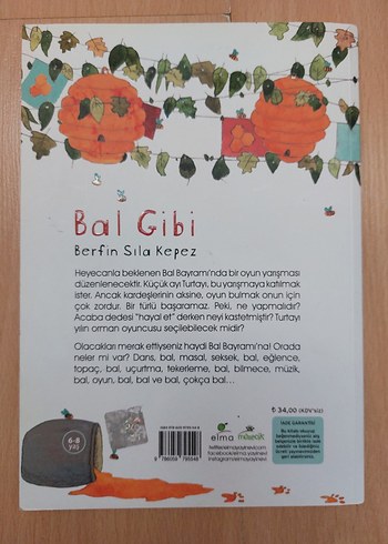 Bal Gibi - Oyun, Masal, Bayram Çocuk Kitabı