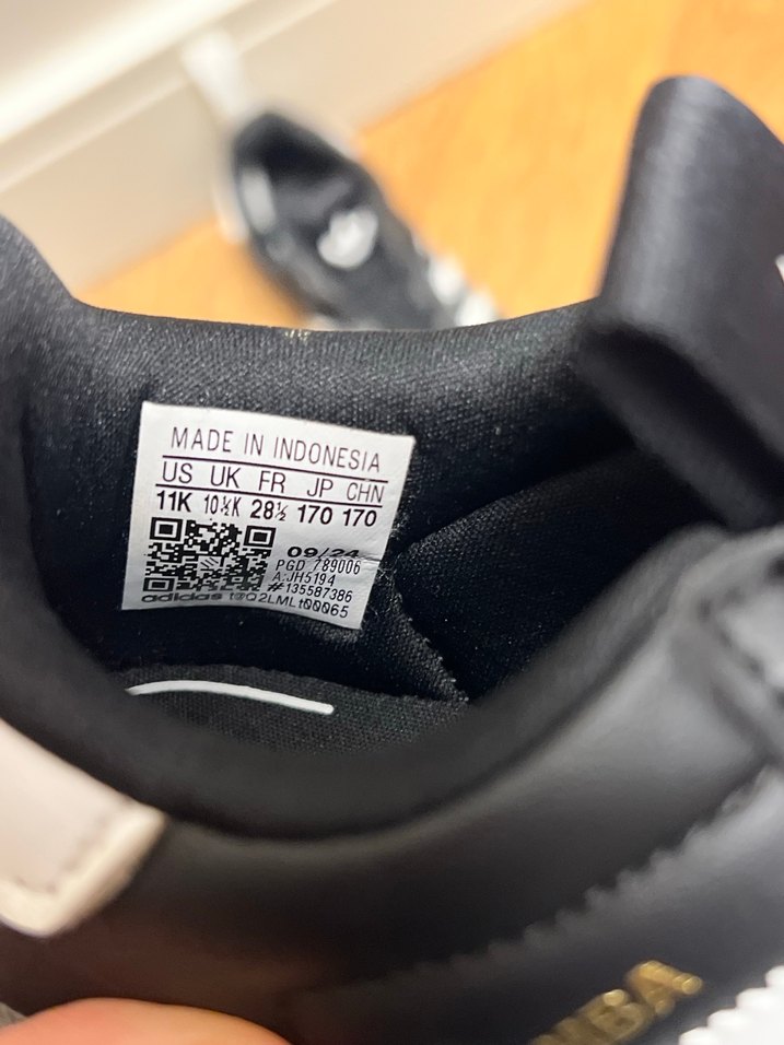 Adidas Çocuk Siyah Spor Ayakkabı - Görsel 5