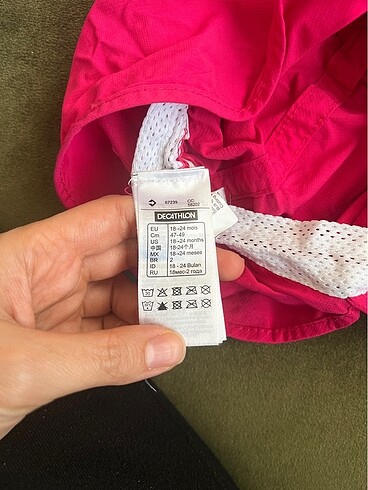 1-2 Yaş, 19 cm Beden Kız cocuk şapka