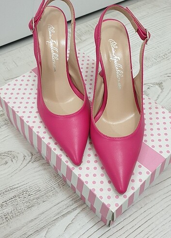 39 Beden pembe Renk Kadeh topuk stiletto