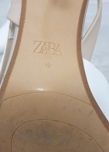 39 Beden Az kullanılmış Zara ayakkabı