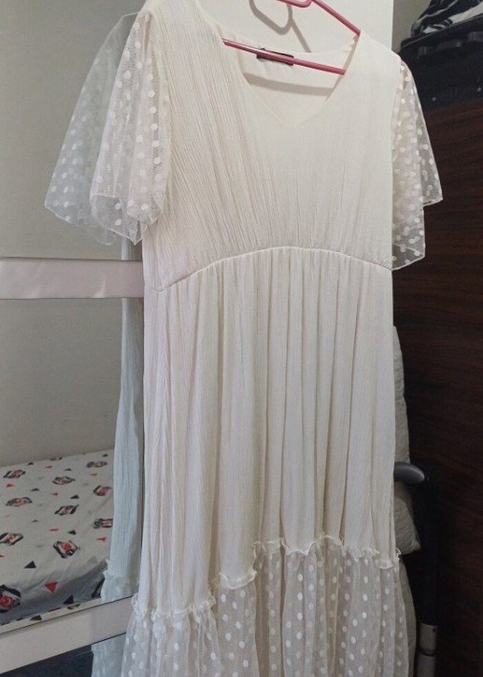 Beyaz elbise - Görsel 2