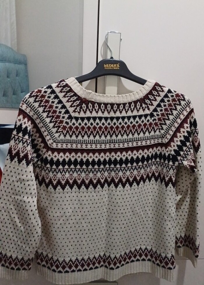 Bayan Triko kazak - Görsel 3