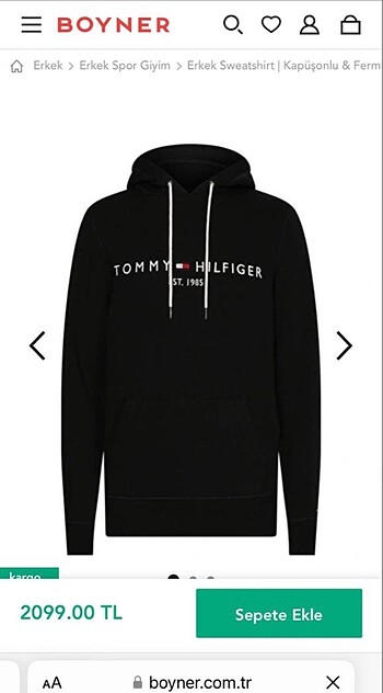 Tommy Hılfıger Sweatshirt
