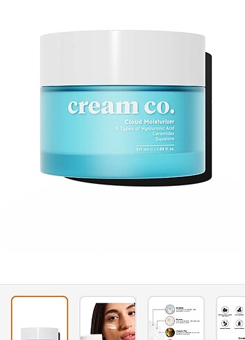 Cream Co Nemlendirici krem