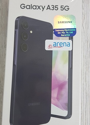 Samsung A35 5G TAKAS da olabilir Sıfır açılmamış kutu 