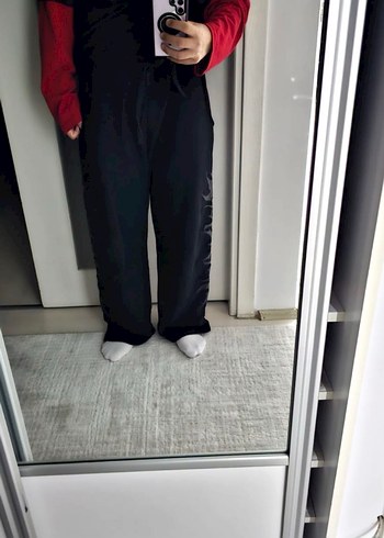 Baggy double-waist erkek eşofman altı - Görsel 2