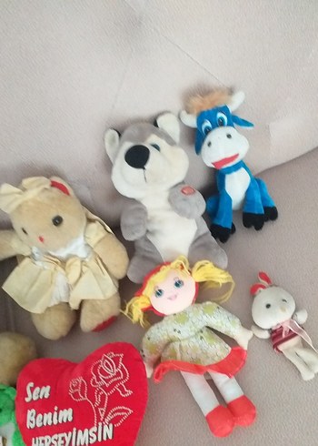 Fisher Price Renkli Peluş Oyuncak Seti