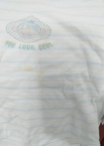 Gri Kolsuz Pamuklu Bebek Body - Görsel 8