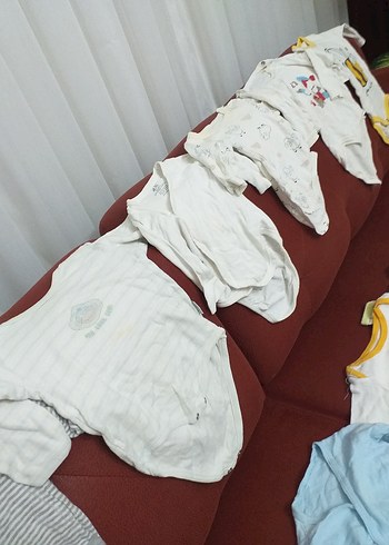 Gri Kolsuz Pamuklu Bebek Body - Görsel 13