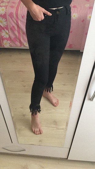Püsküllü pantalon