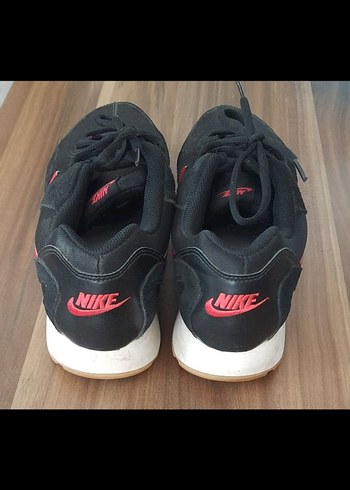 orjinal nike Siyah Kırmızı Bağcıklı Spor Ayakkabı - Görsel 3