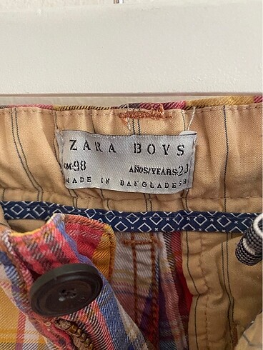 24-36 Ay Beden çeşitli Renk Zara Erkek Çocuk Şort