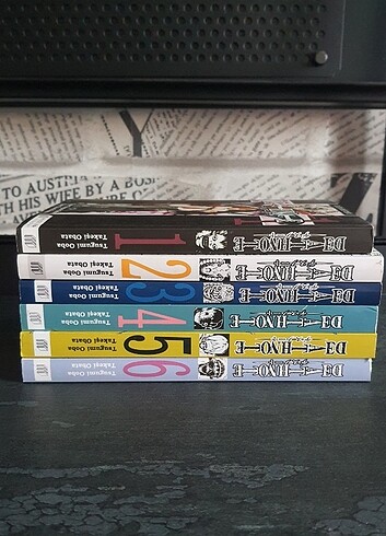  Death Note 1, 2, 3, 4, 5 ve 6 Manga