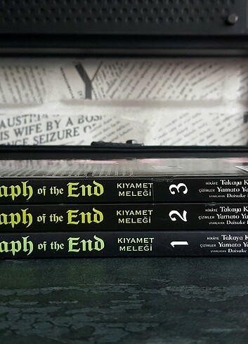  Seraph of the End 1, 2 ve 3 Manga