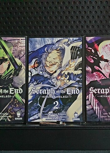 Seraph of the End 1, 2 ve 3 Manga
