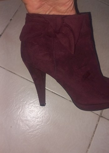 Bordo Stiletto Bot - Görsel 2