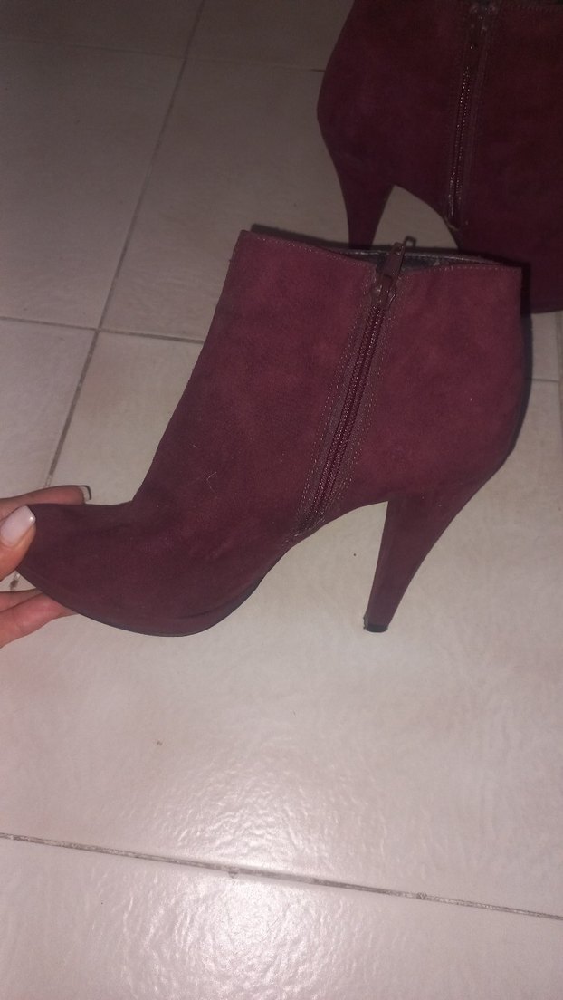 Bordo Stiletto Bot - Görsel 3