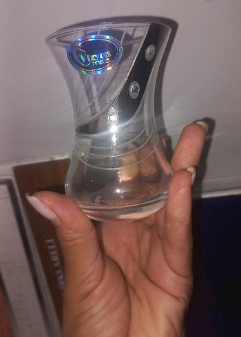 Gri Detaylı İnce Bel Bardak - Görsel 2