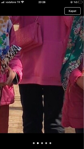 m Beden Pembe sweatshirt