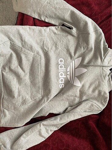 Adidas erkek gri sweat