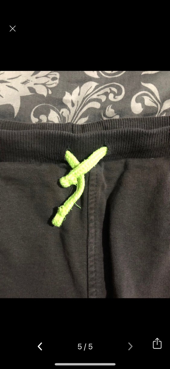 Gri Erkek Çocuk Fermuarlı Rahat Pantolon - Görsel 5