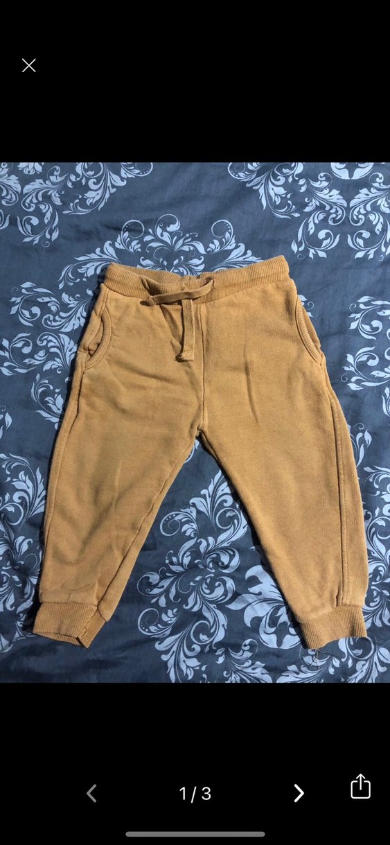 Camel Renkli Erkek Çocuk pantolon - Görsel 3