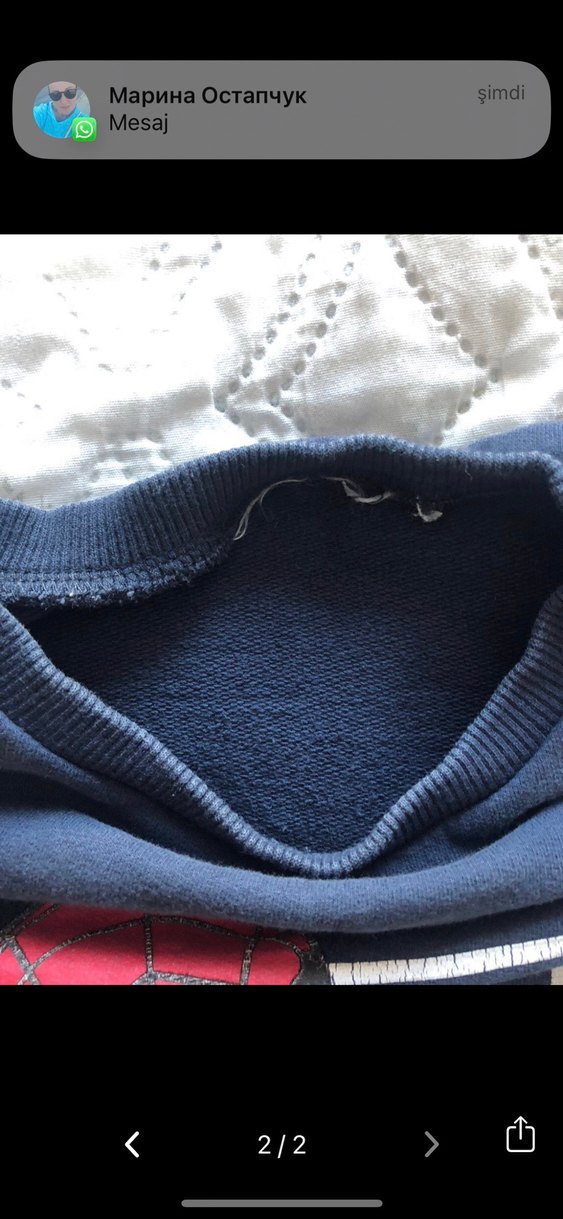 Örümcek Adam Baskılı Erkek Sweatshirt - Görsel 2