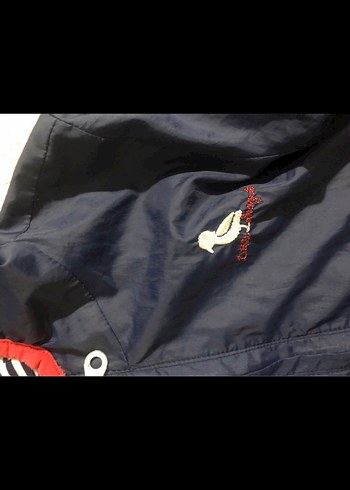 Kapüşonlu Mavi Erkek Çocuk Yağmurluk - Görsel 2