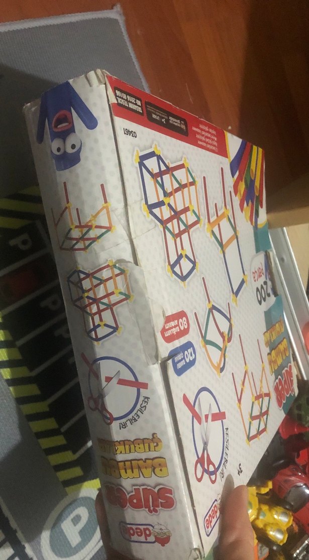 Super Bamboo Sticks 200 Parça Renkli Eğitim Oyuncağı - Görsel 3