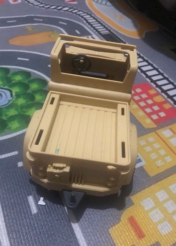 Koyu Camel Renkli Oyuncak Araba - Görsel 4