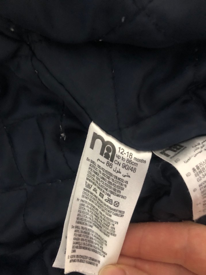 Erkek Çocuk Çok Renkli Kürklü Sokak Stili Mont - Görsel 2