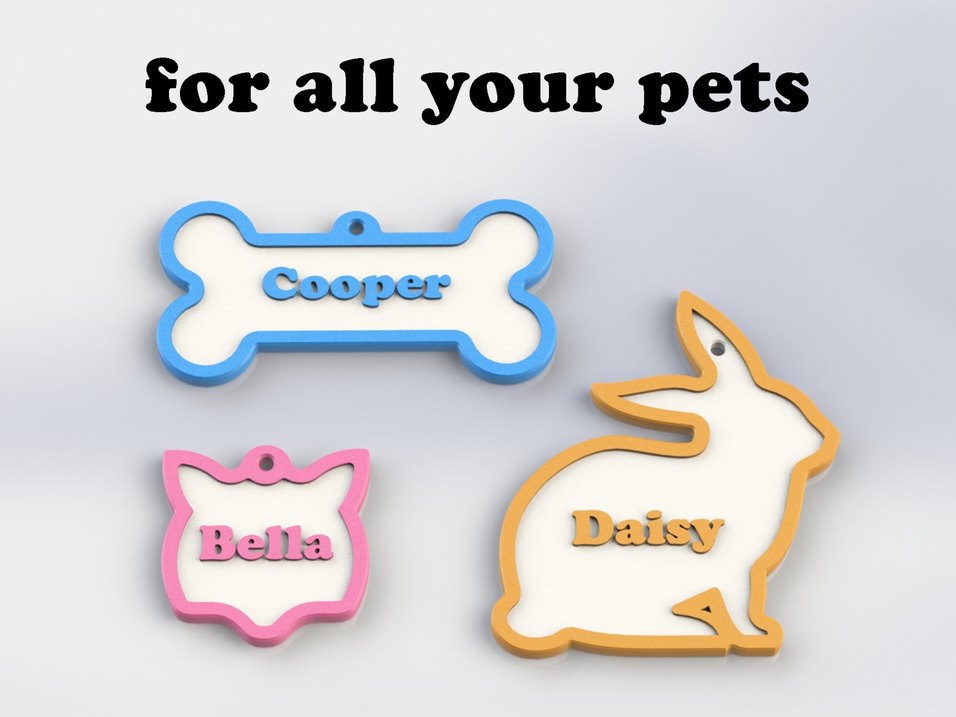 Renki evcil hayvan künyeleri - Görsel 2