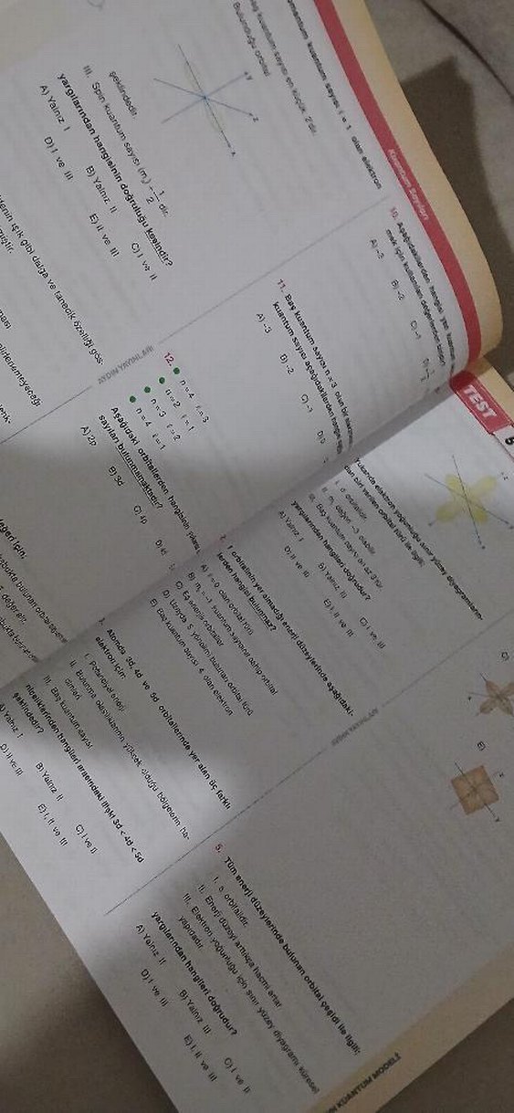 11. Sınıf Kimya Soru Bankası - Aydın Yayınları - Görsel 2