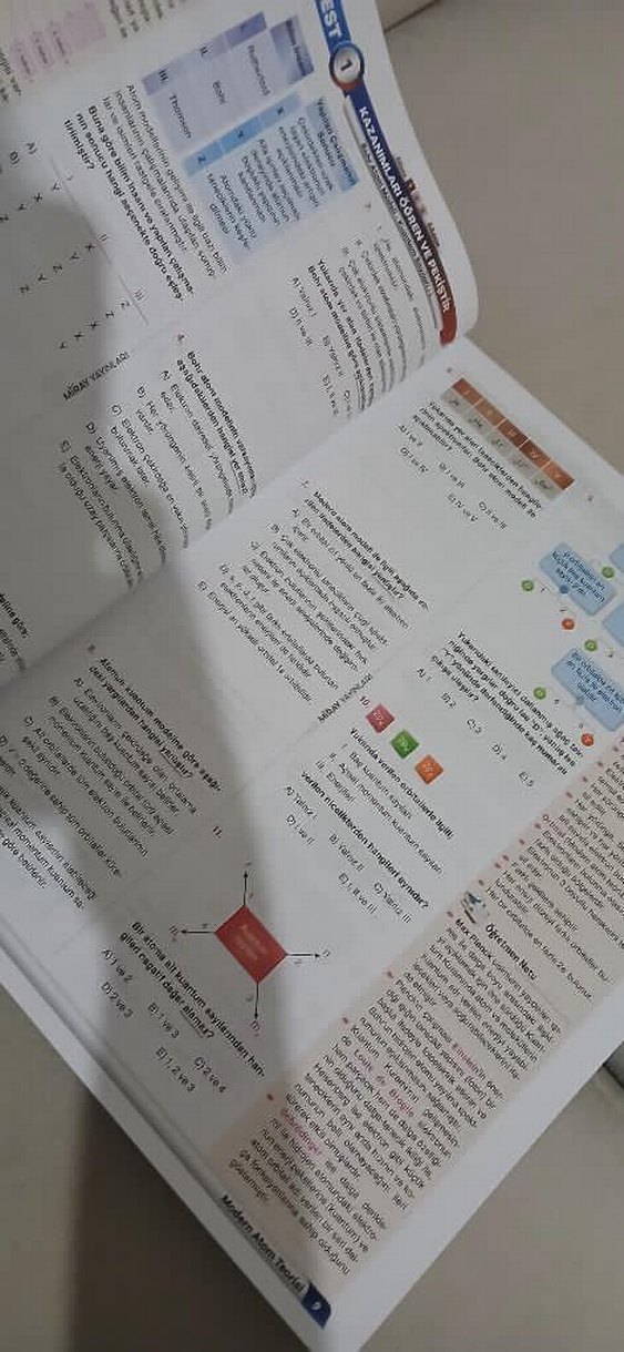 11. Sınıf Kimya Soru Bankası - Miray Yayınları - Görsel 3