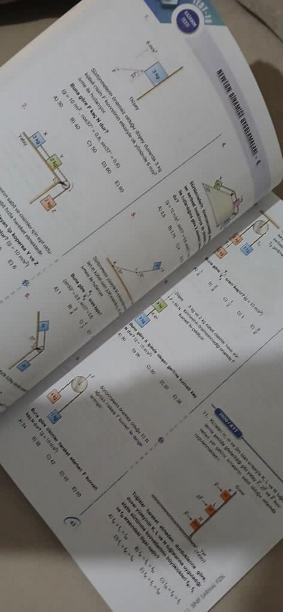 11. Sınıf Fizik Soru Bankası - Bilgi Sarmal - Görsel 2