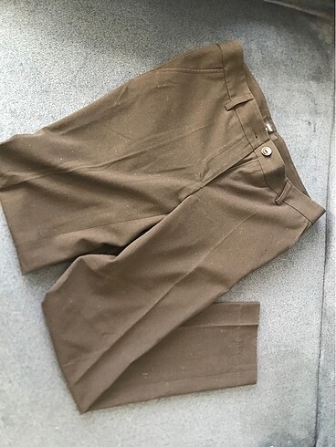 Siyah Kumaş Pantolon