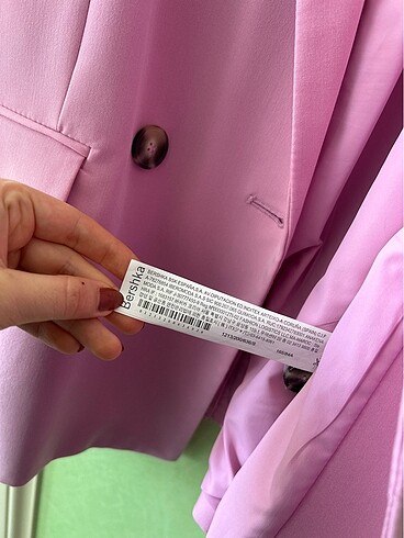 s Beden pembe Renk Blazer Ceket