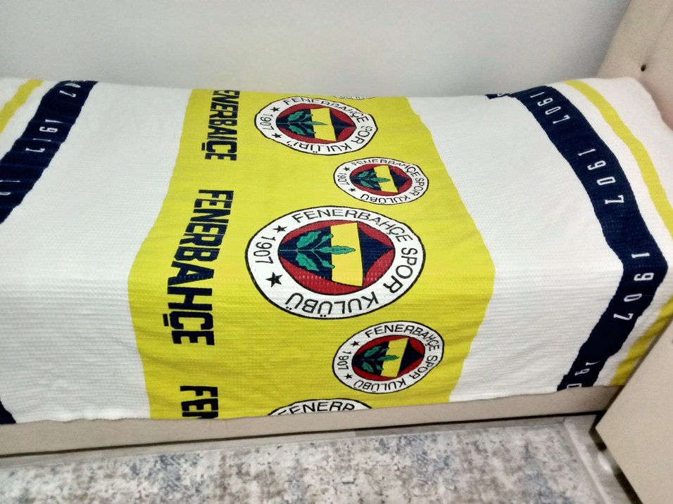 Fenerbahçe Baskılı Renkli Çocuk Battaniyesi - Görsel 2