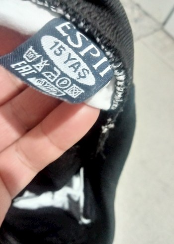 Siyah Kesik Detaylı Midi Spor Kadın Pantolon - Görsel 4