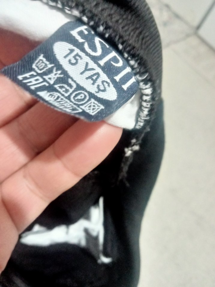 Siyah Kesik Detaylı Midi Spor Kadın Pantolon - Görsel 4