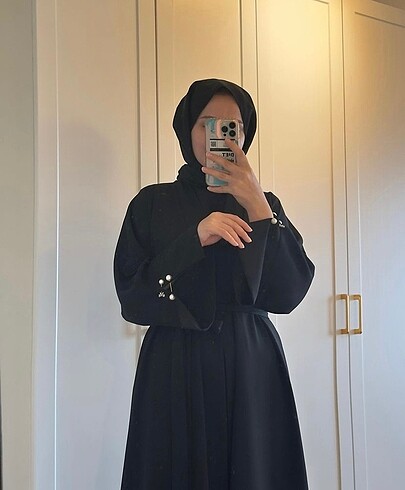 48 Beden İncili abaya