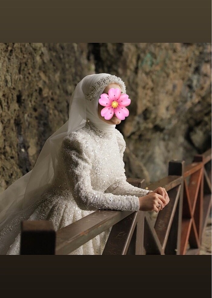 Tesettür gelinlik - Görsel 2