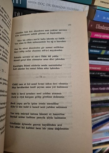 Beden Eşrefoğlu Rumi Divanı