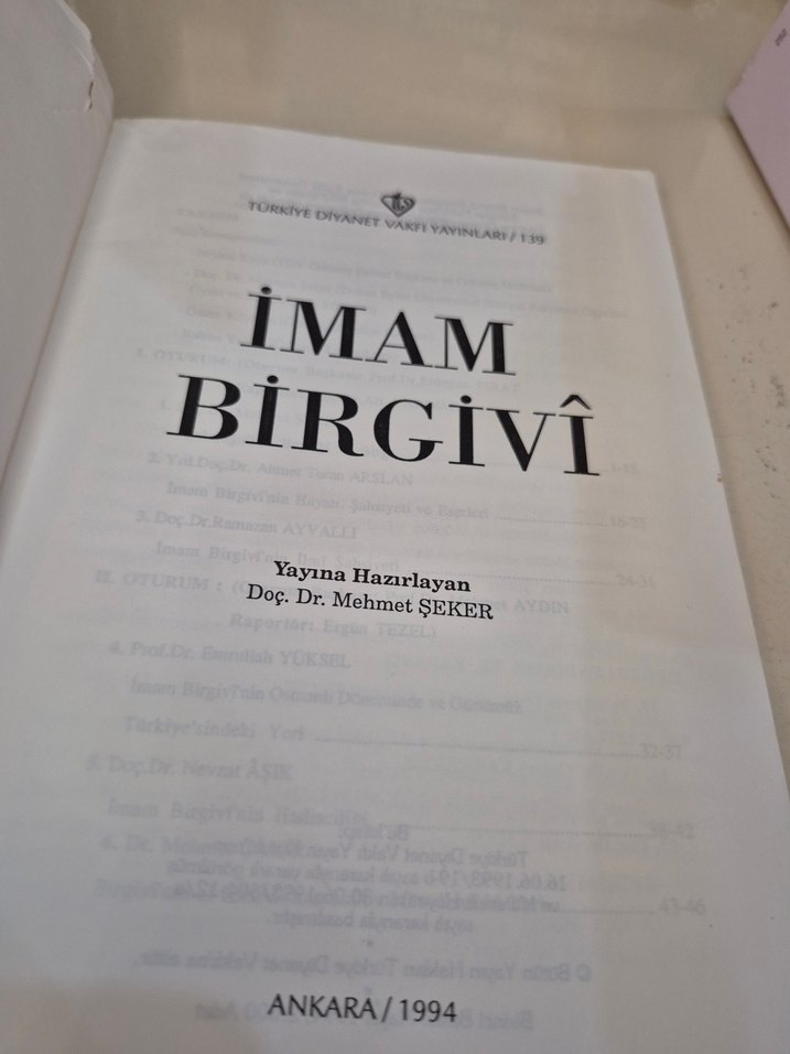 İmam Birgivi Kitabı - Görsel 3