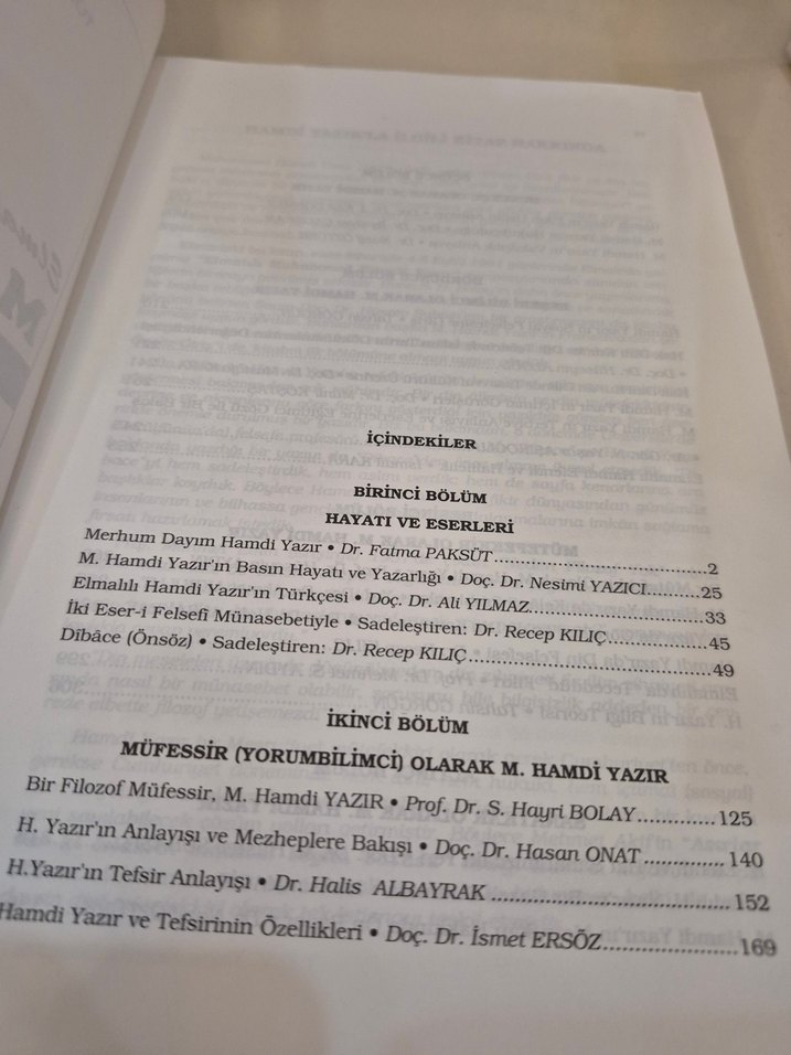 Elmalılı Muhammed Hamdi Yazır Kitabı - Görsel 3