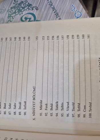 Menazilu's-Sairin Tasavvuf Serisi Kitap - Görsel 6