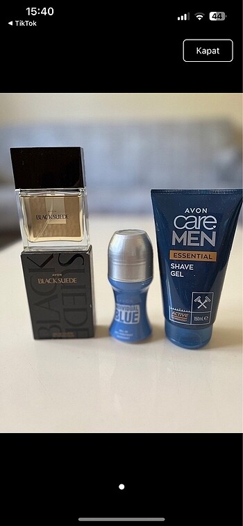 Avon erkek set