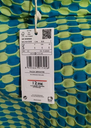 Mavi Piliseli Midi Örme Elbise - Görsel 8