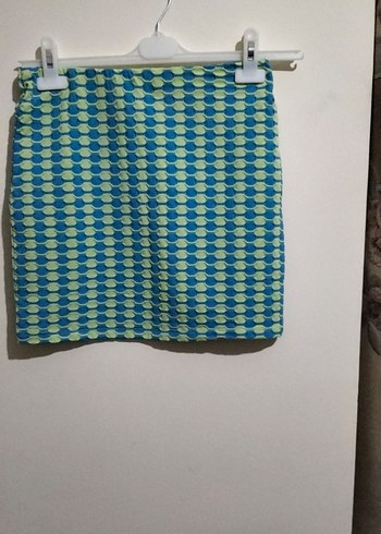 Mavi Piliseli Midi Örme Elbise - Görsel 6